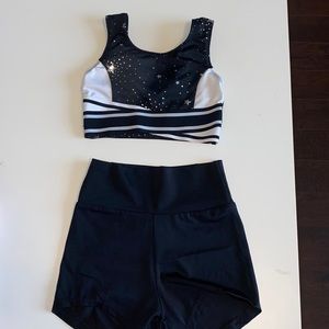Girls gymnastics/Cheer outfit size S/M